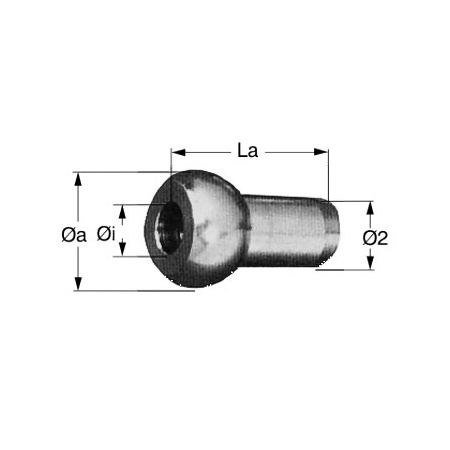 PRH451 Ball Terminal for Mastlock drawing